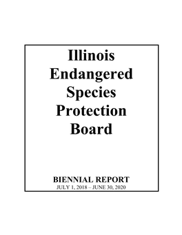 Illinois Endangered Species Protection Board
