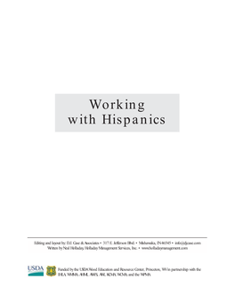 Working with Hispanics