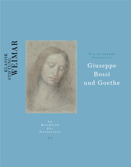 Giuseppe Bossi Und Goethe