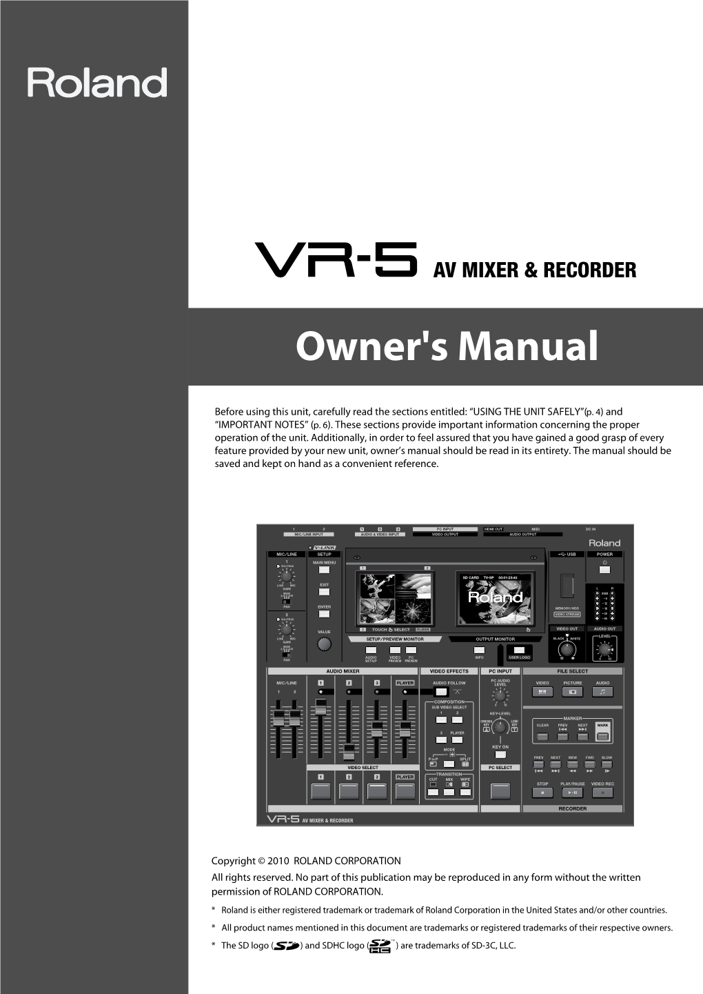 Owner's Manual