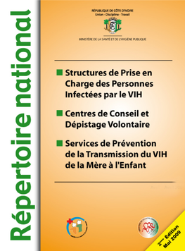 Ivory Coast SBCC Pdf Directory of VCT-ART Sites 2Nd Edition[1].Pdf