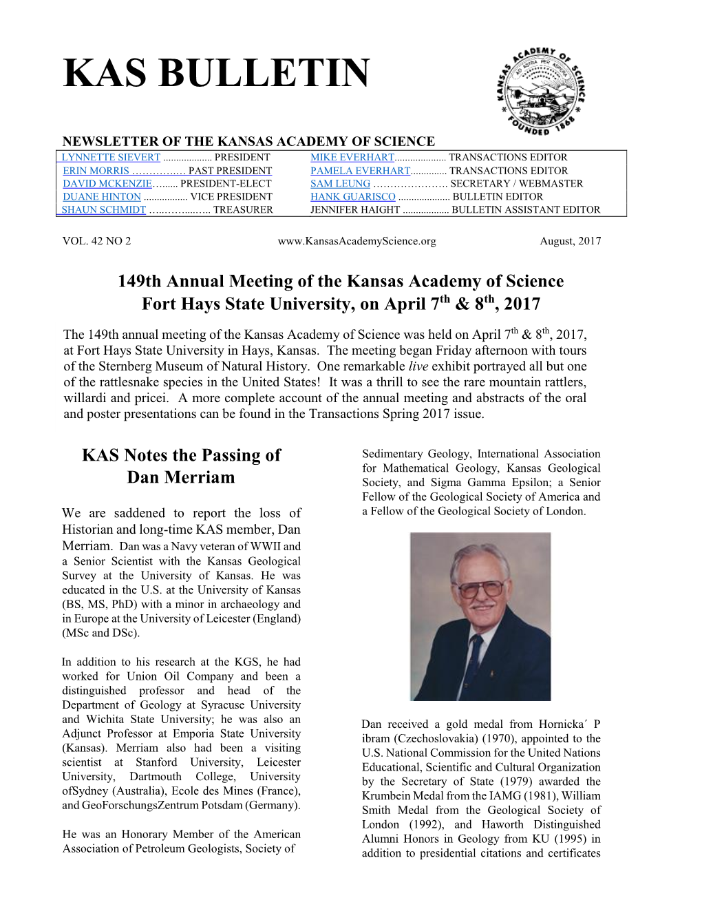 Kas Bulletin