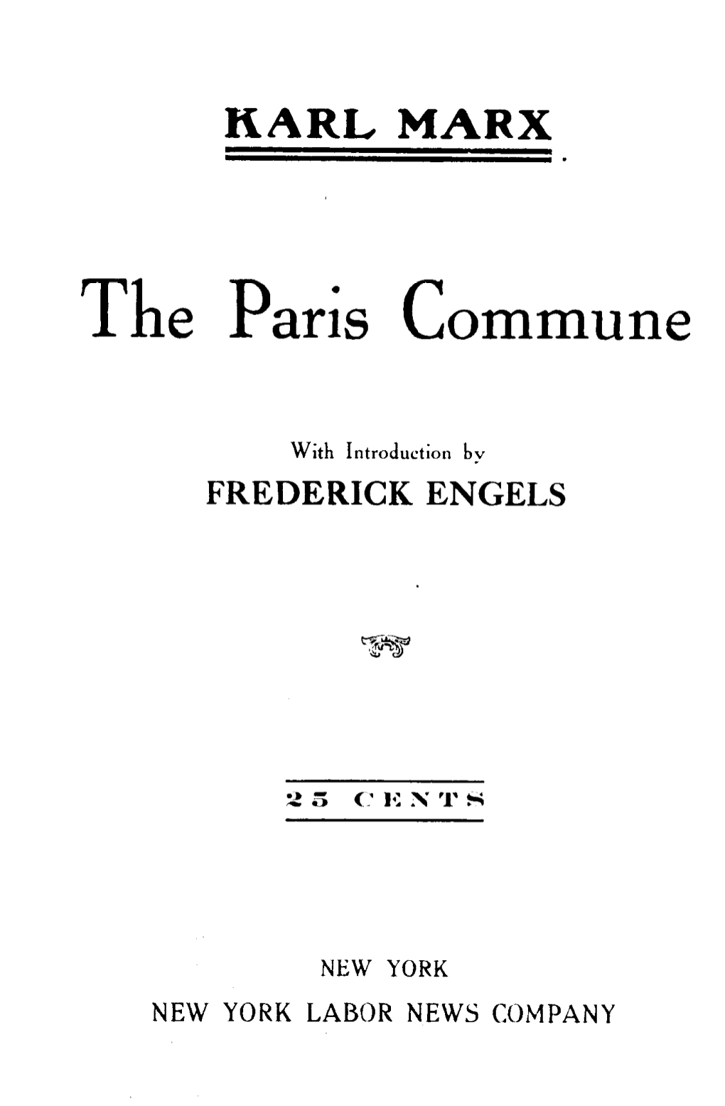 The P Aris Commune