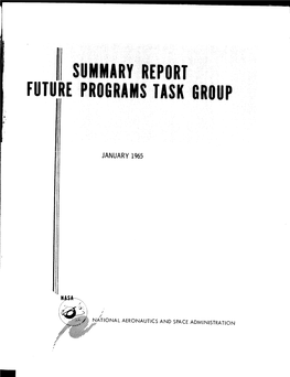Futur Summary Report E Programs Task Gr