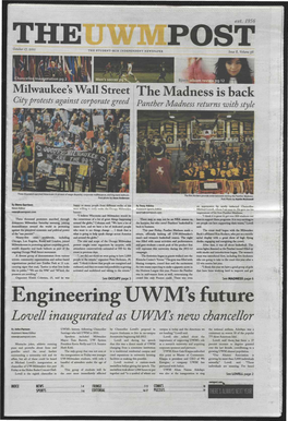 Engineering UWM's Future Lovell Inaugurated As UWM's New Chancellor