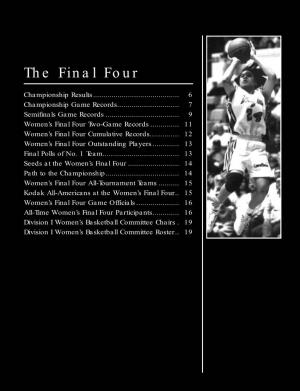 2002 NCAA Women's Final Four Tournament Records Book