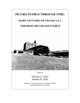 Picuris Pueblo Through Time
