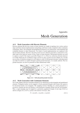 Mesh Generation