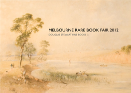 Melbourne Rare Book Fair 2012