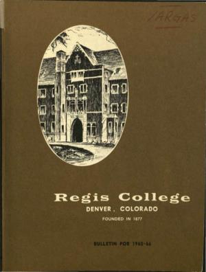 1965-1966 Regis College Bulletin
