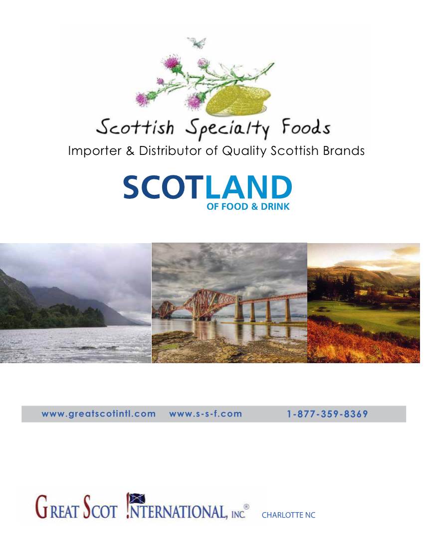 Importer & Distributor of Quality Scottish Brands