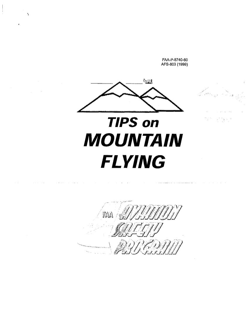 TIPS on MOUNTAIN FLYING ·