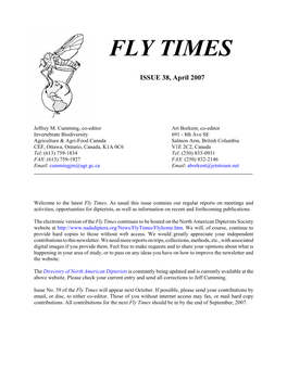 Fly Times Issue 38, April 2007