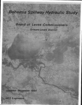 Bohemia Spillway URS Report 1984