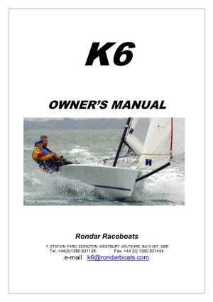 K6 Owners Manual.Pdf