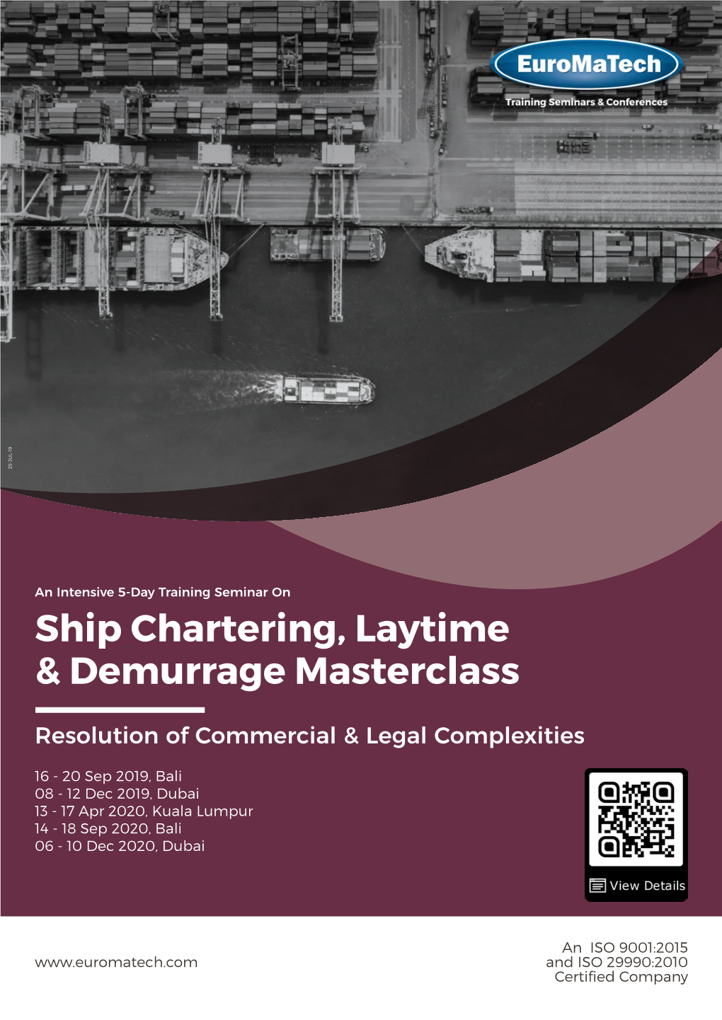 Ship Chartering, Laytime & Demurrage Masterclass