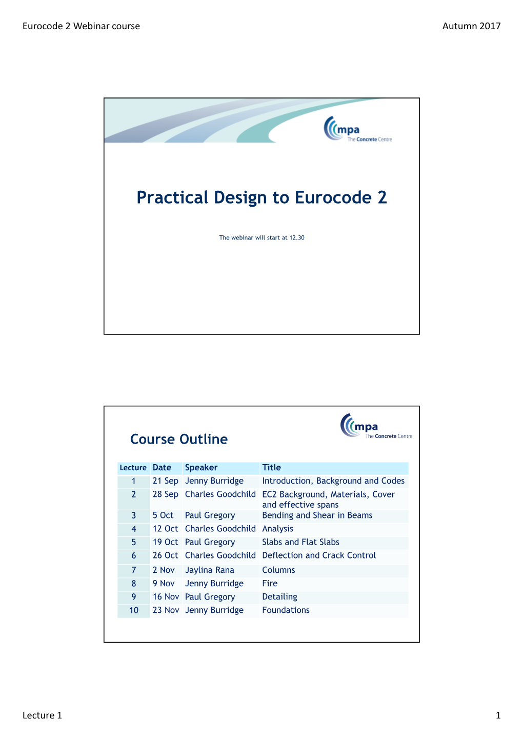 Practical Design to Eurocode 2