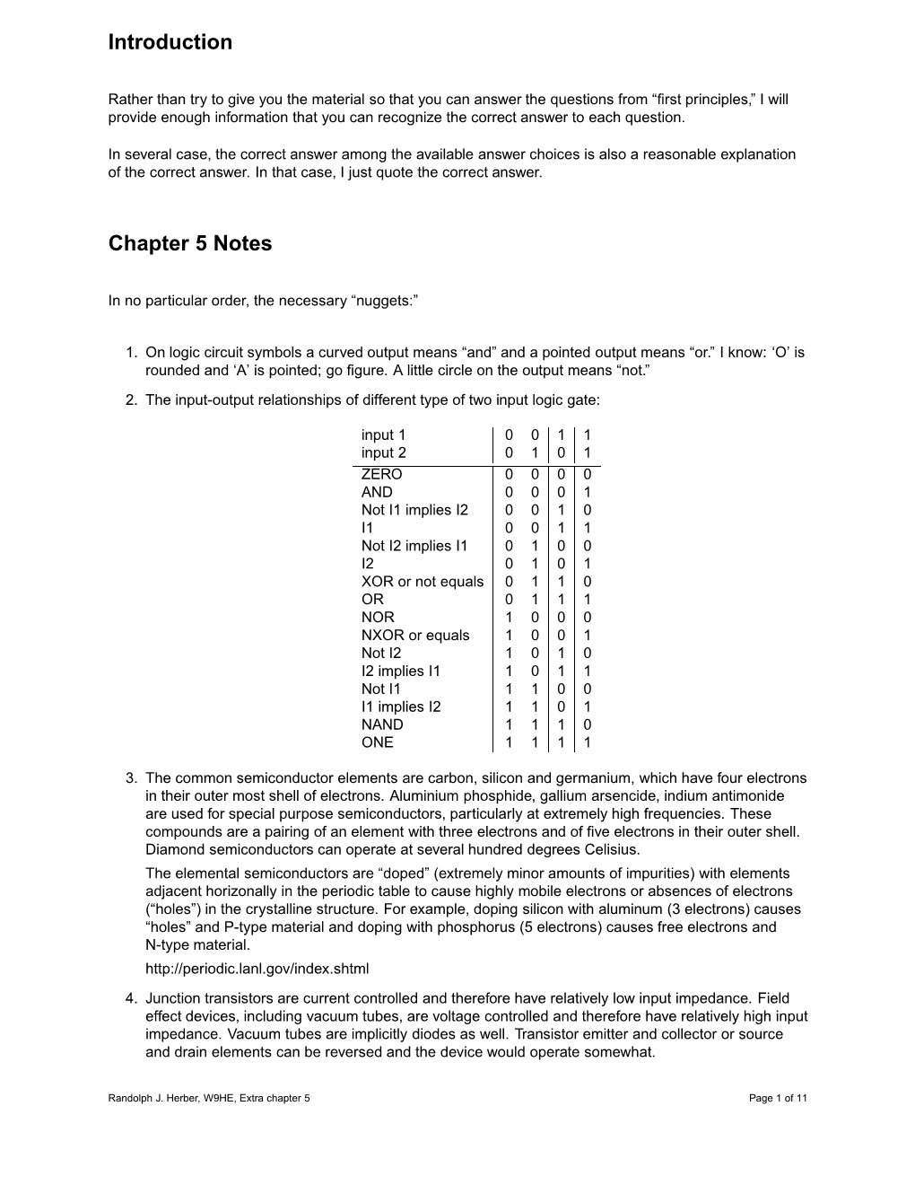 W9HE Components