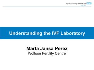Understanding the IVF Laboratory Marta Jansa Perez