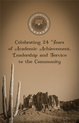 Celebrating 24 Years of Academic Achievement, Leadership And