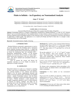 An Expository on Nonstandard Analysis