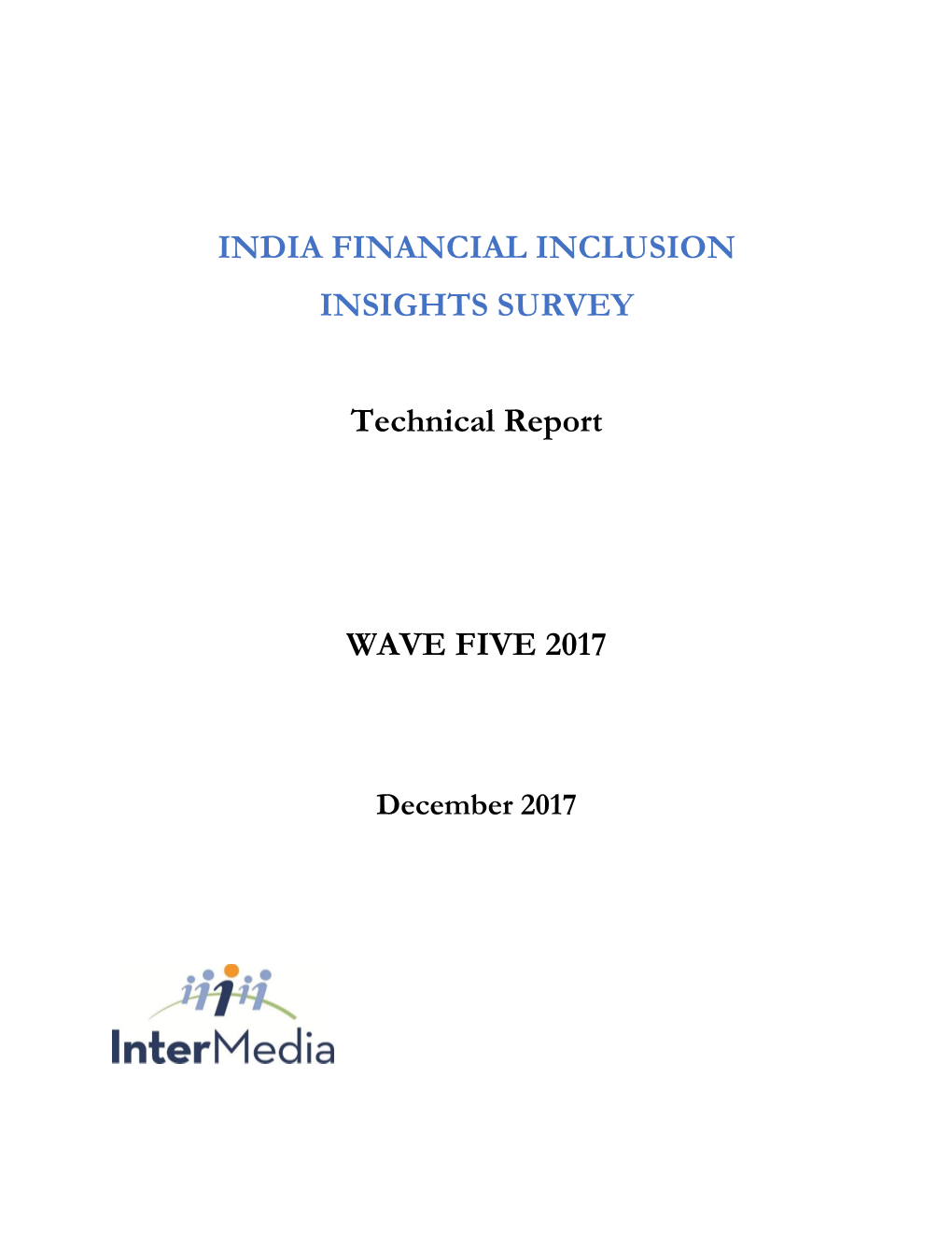 2017 Technical Report: India Wave 5