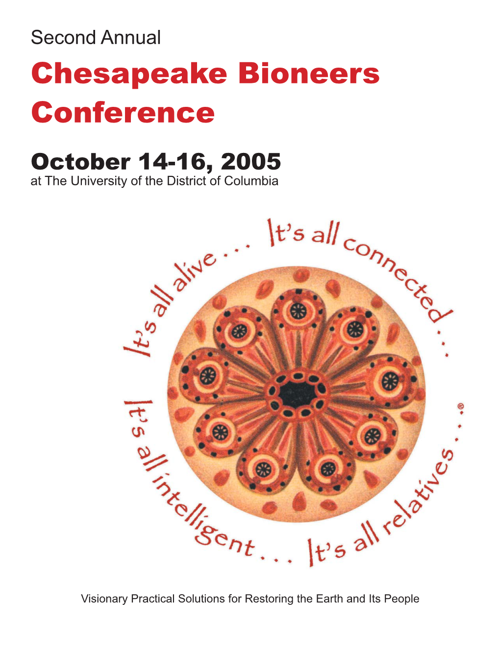 Bioneersconference 2005 Program.Indd