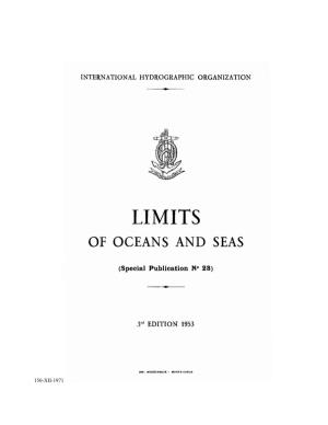 Limits of Oceans and Seas