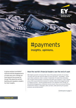 Payments. Insights. Opinions