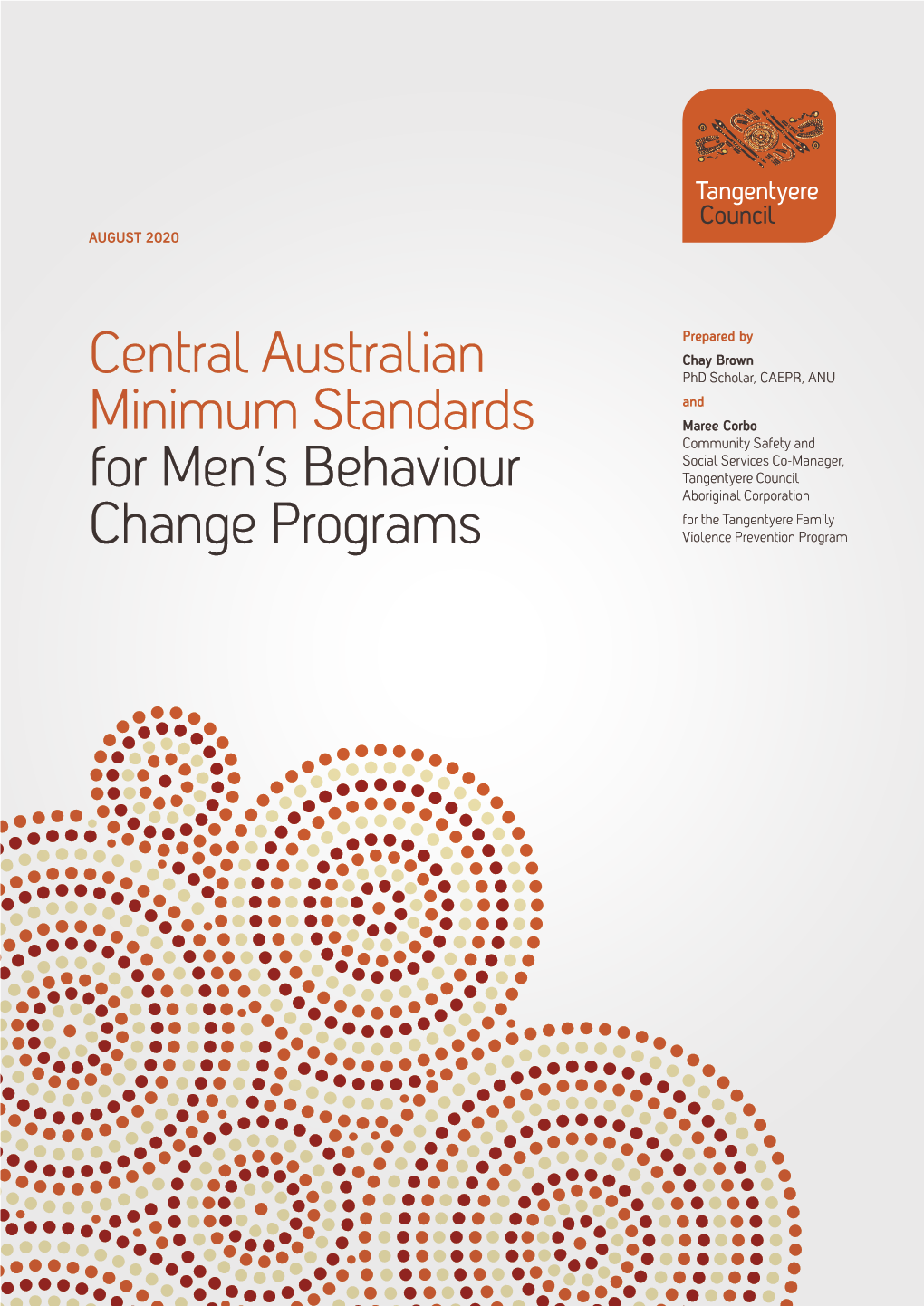 Central Australian Minimum Standards for Men's Behaviour
