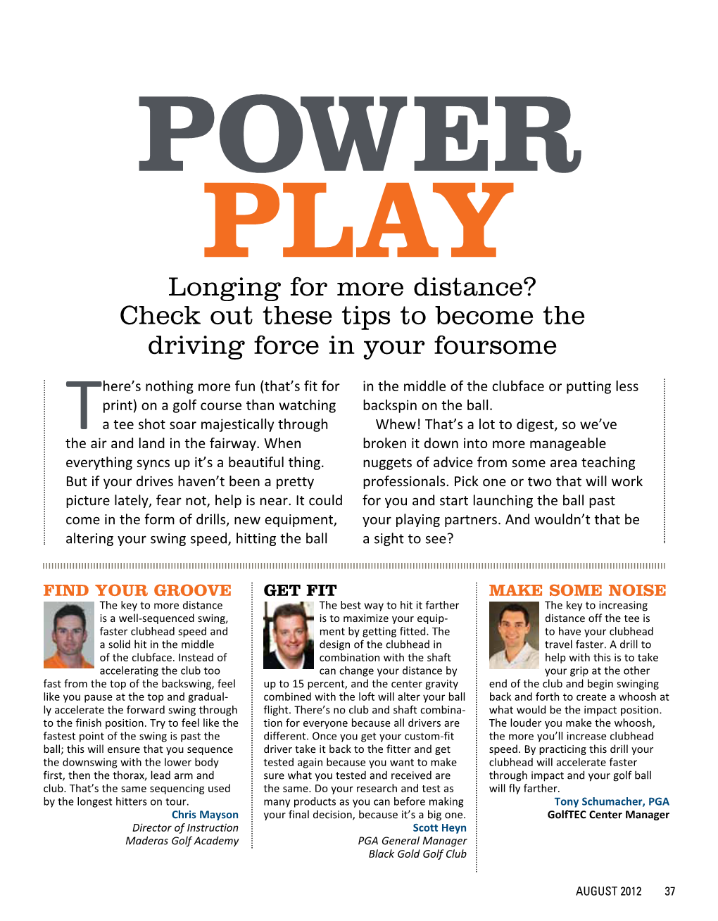 Longing for More Distance? Check out These Tips to Become the Driving Force in Your Foursome