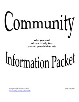 Community Information Packet