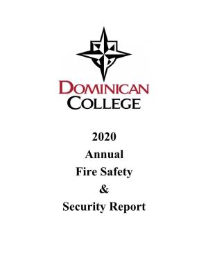2020 Annual Fire Safety & Security Report