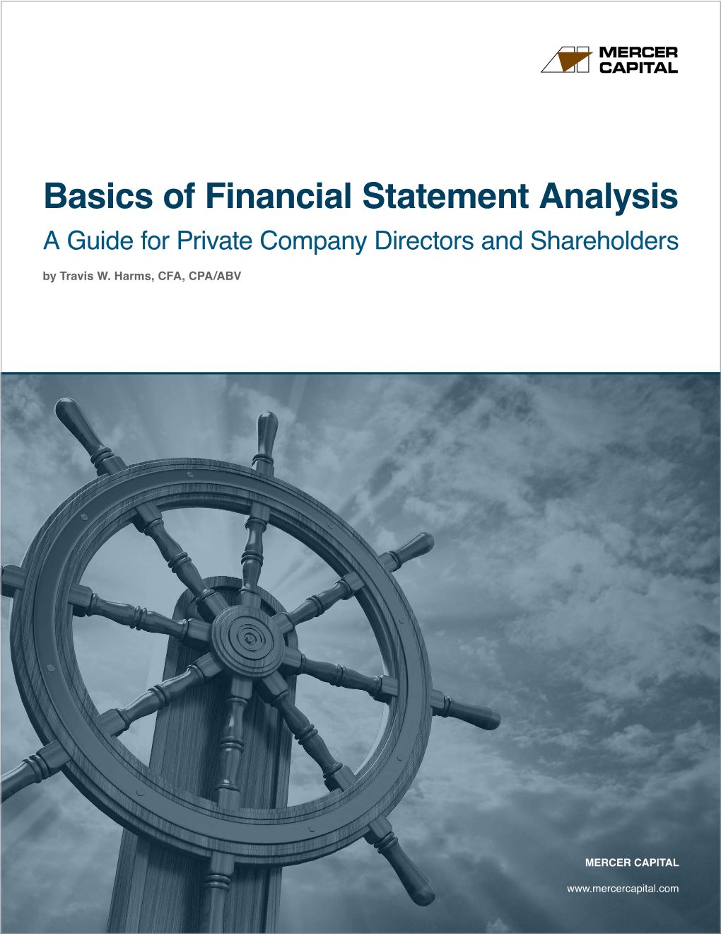 Basics of Financial Statement Analysis a Guide for Private Company Directors and Shareholders by Travis W