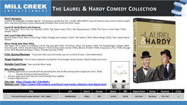 The Laurel & Hardy Comedy Collection