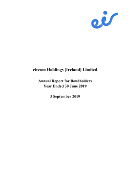 Eircom Holdings (Ireland) Limited