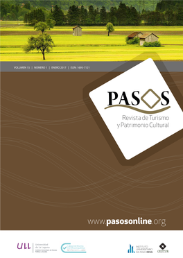 PASOS. Revista De Turismo Y Patrimonio Cultural