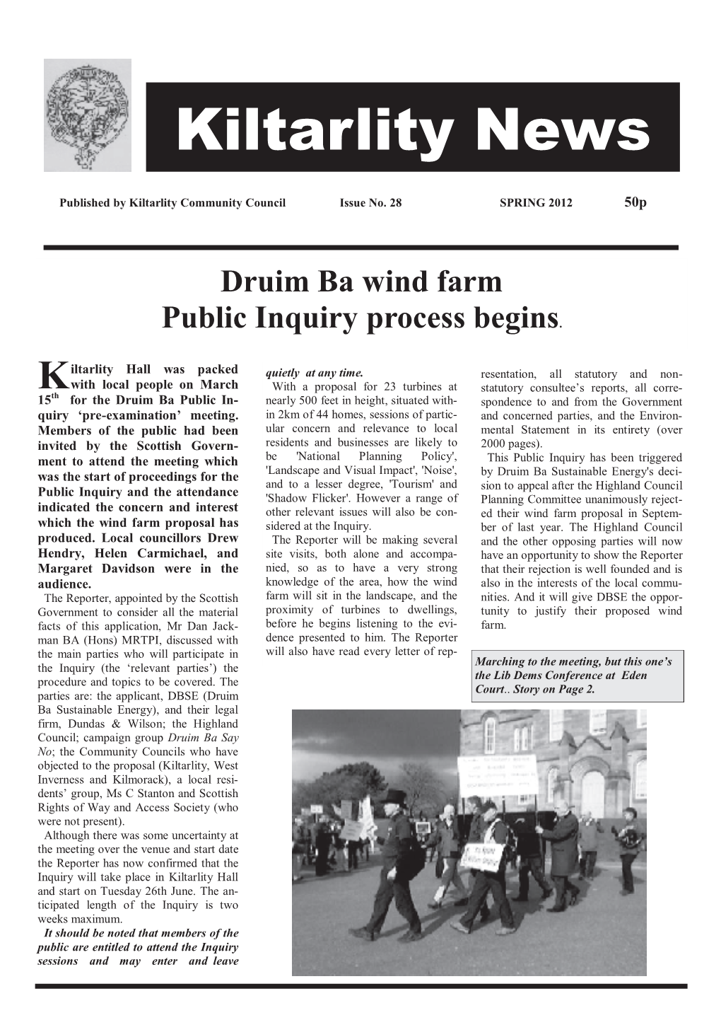 Kiltarlity News