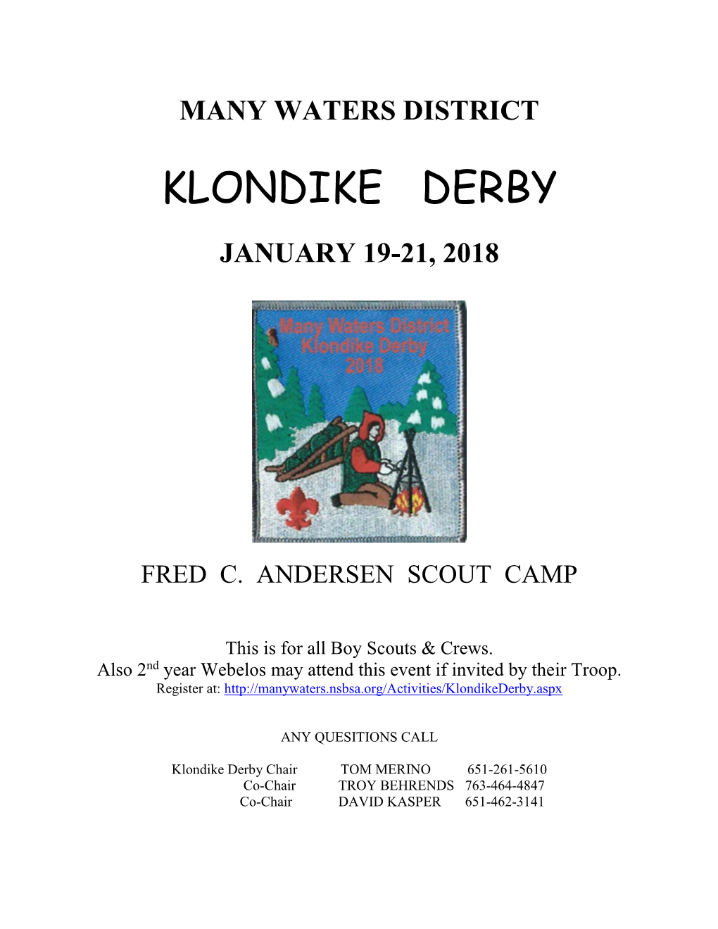 Klondike Derby