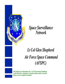 Space Surveillance Network