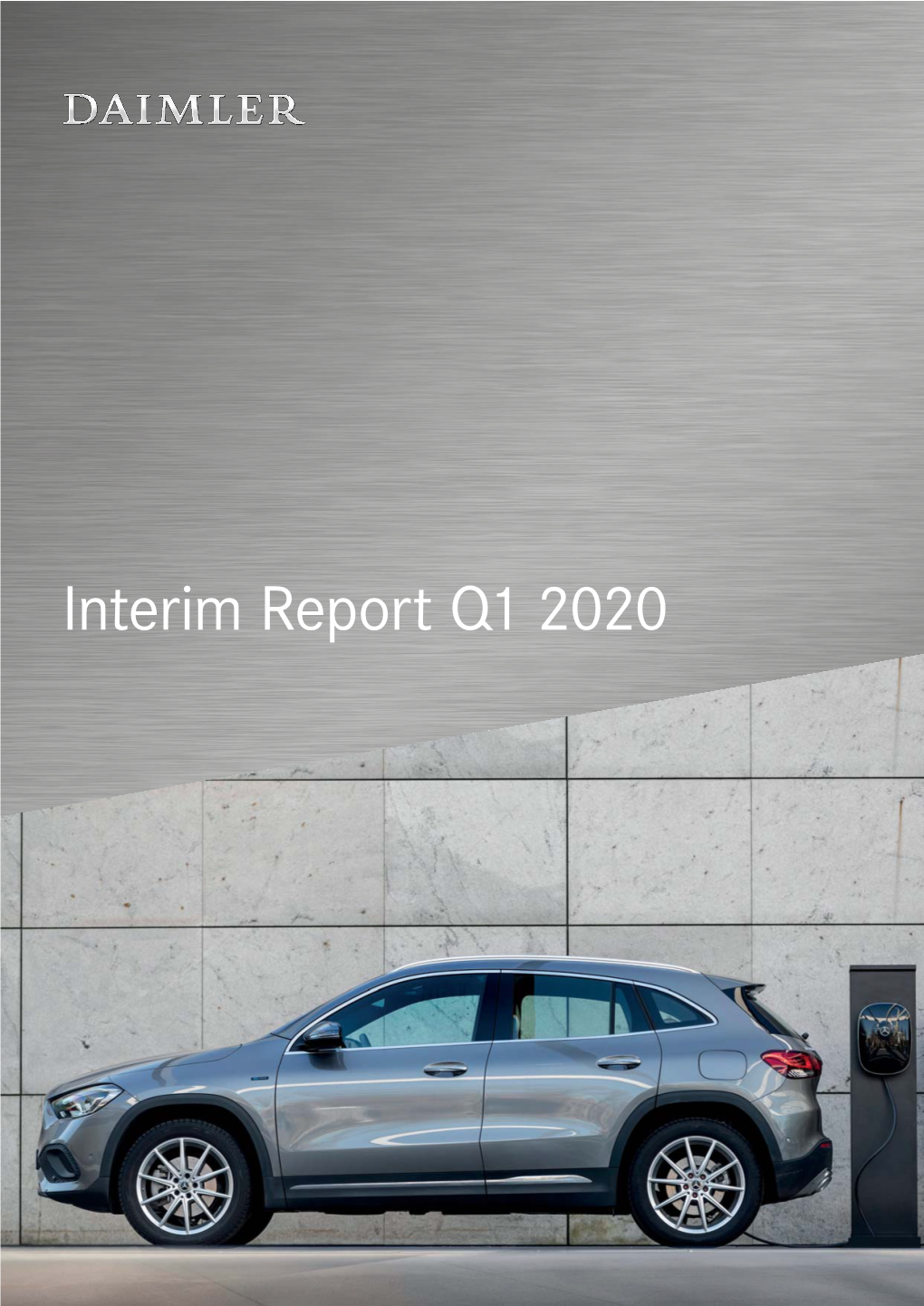 Daimler Q1 2020 Interim Report