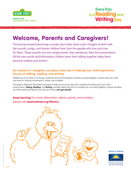 Reading and Writing Parent/Caregiver Guide