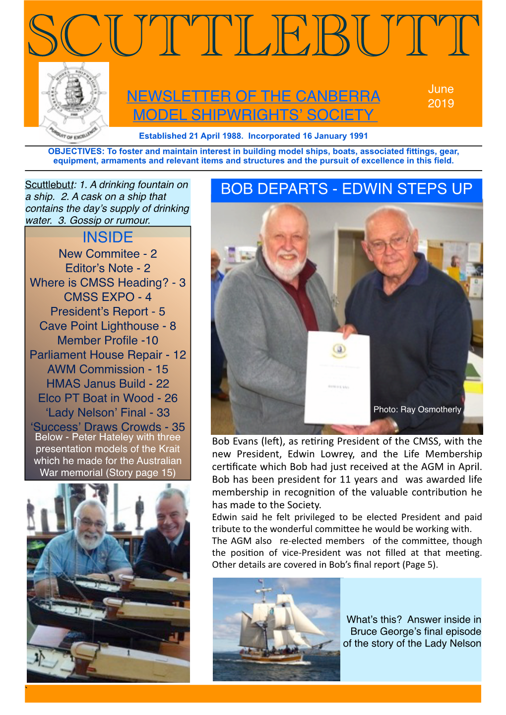 CMSS Newsletter June 2019