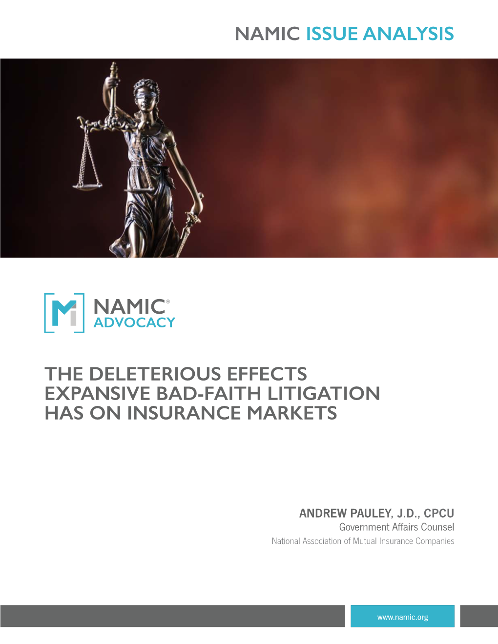 The Deleterious Effects Expansive Bad-Faith Litigation Has on Insurance Markets