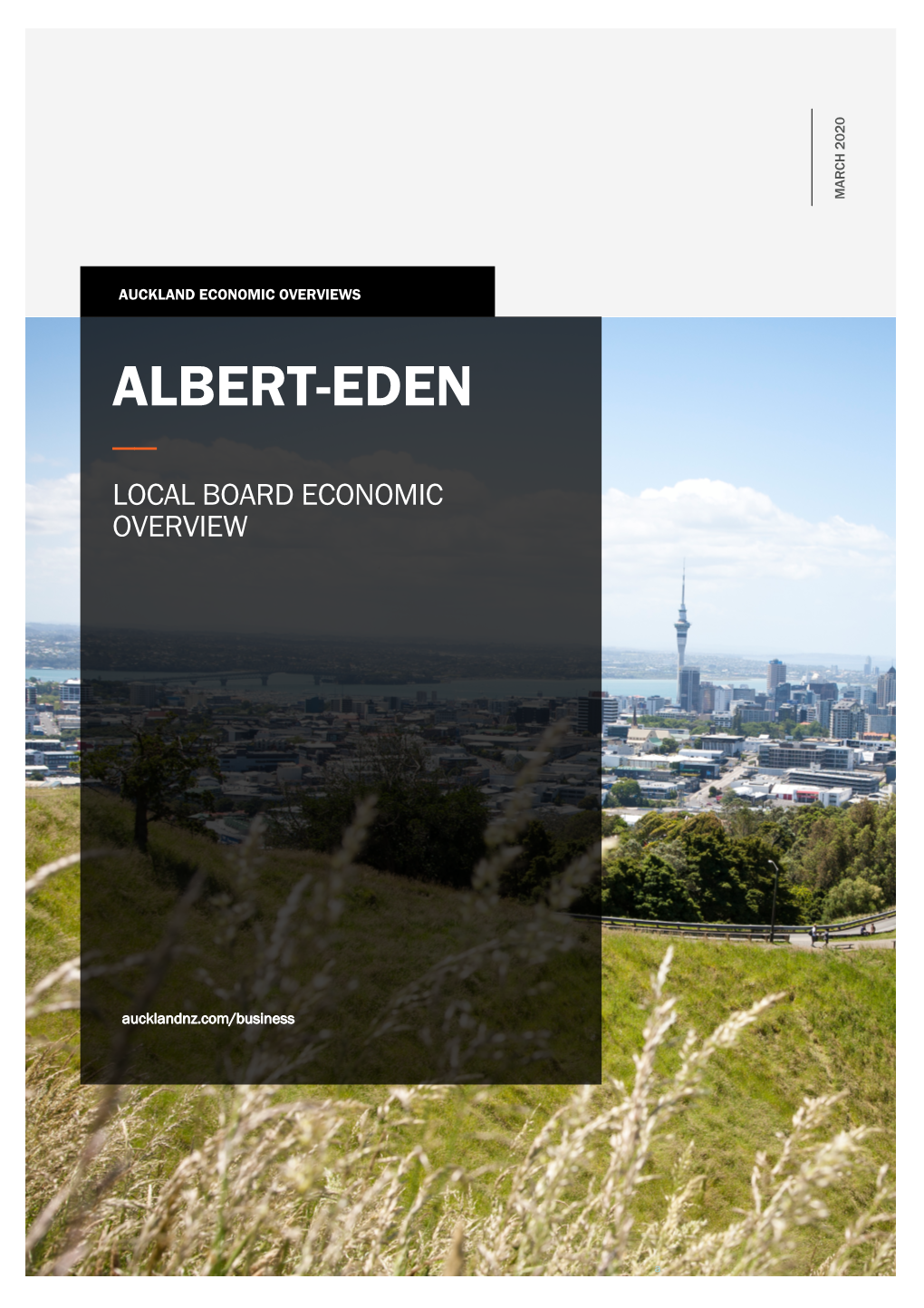 Albert-Eden Local Economic Overview 2019