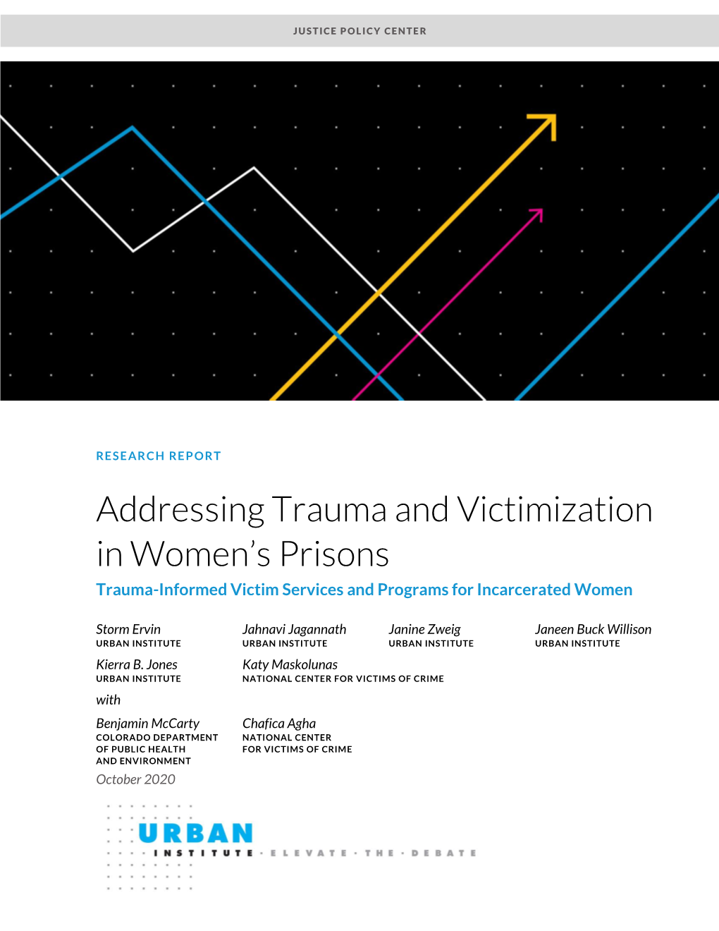 Addressing Trauma and Victimization in Women's Prisons