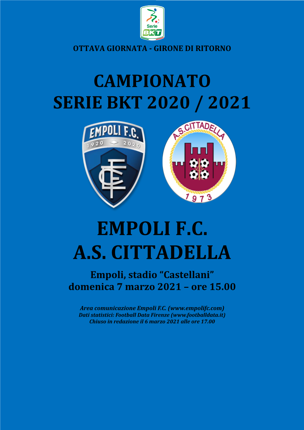 Empoli F.C. A.S. Cittadella