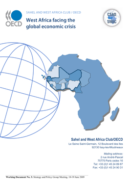 West Africa Facing the Global Economic Crisis