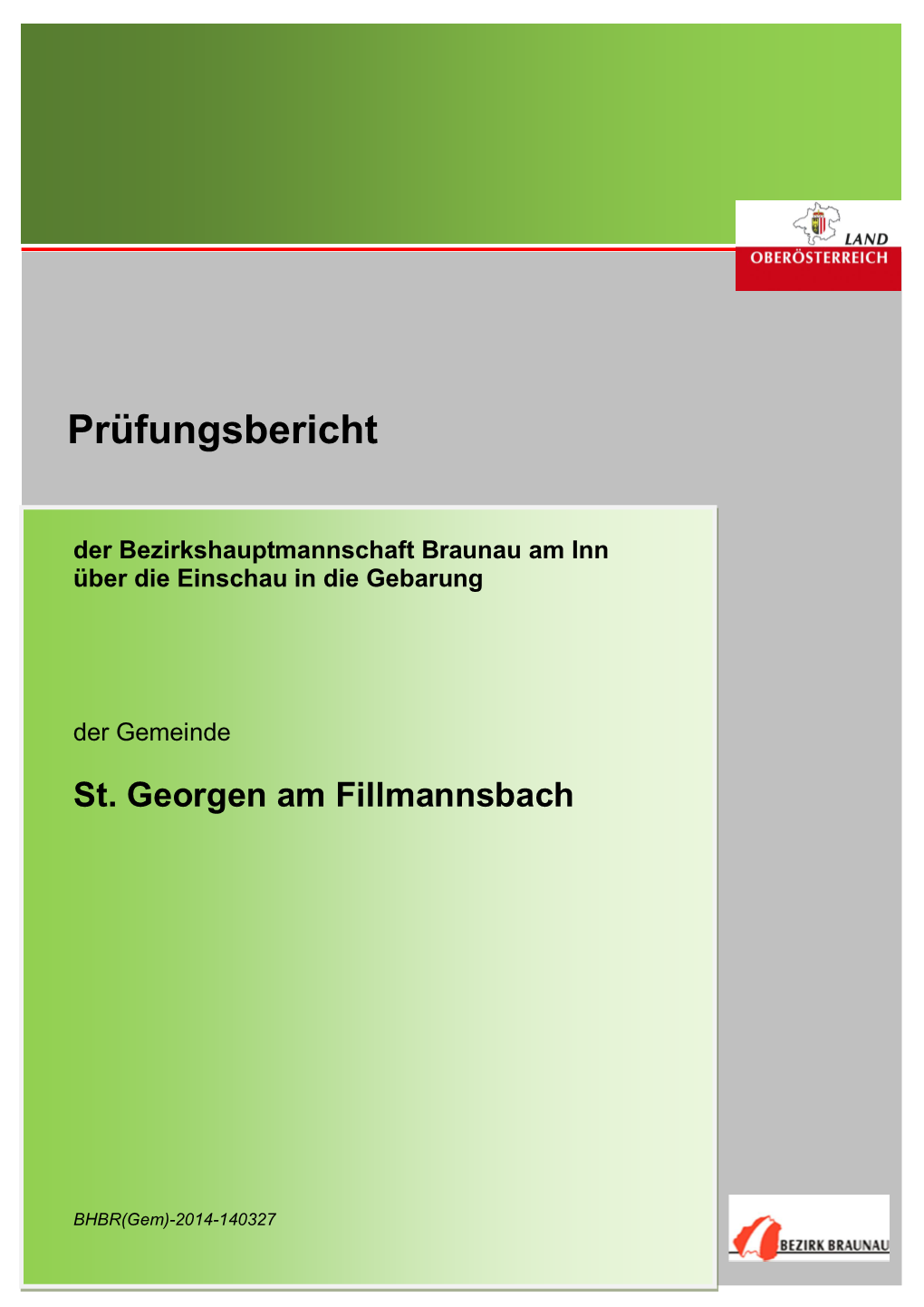 St. Georgen Am Fillmannsbach