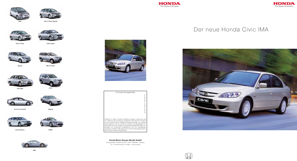 Der Neue Honda Civic IMA